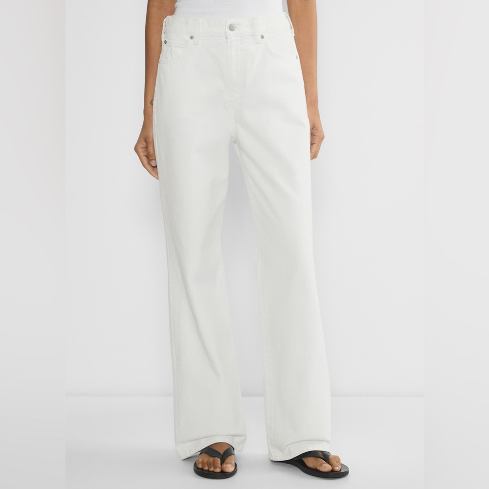 Aritzia White Boyfriend Jeans